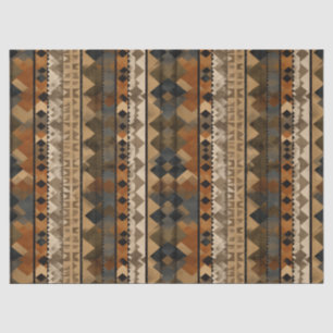 Rustic Southwestern Stripe Pattern (6) Tissue Paper