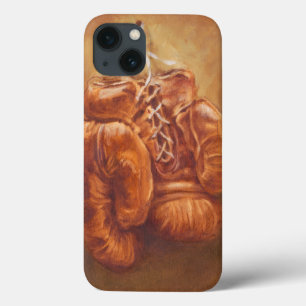 Rustic Sports   Boxing Glove iPhone 13 Case