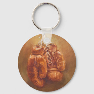Rustic Sports Boxing Glove Key Ring