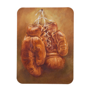 Rustic Sports   Boxing Glove Magnet