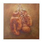 Rustic Sports | Boxing Glove Tile<br><div class="desc">Rustic Sports | Glove  Artist: Ethan Harper</div>