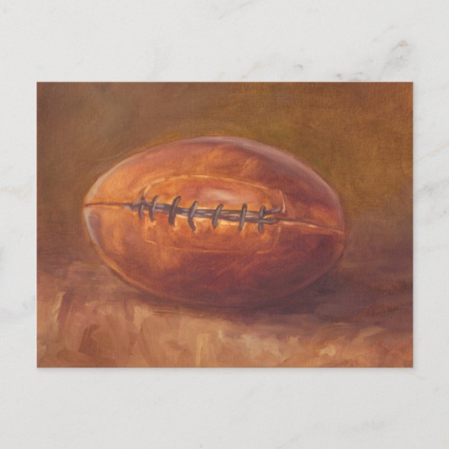 Rustic Sports | Football Postcard (Front)