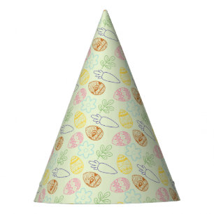 Rustic Spring Meadow Easter Party Hat