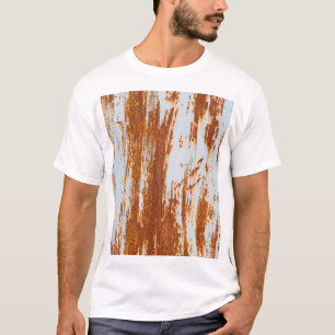 Rustic Steel: Grunge Wall Texture T-Shirt