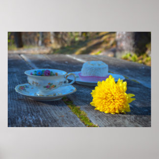 Rustic Still Life Poster