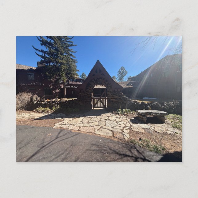 Rustic Stone Archway  Postcard (Front)