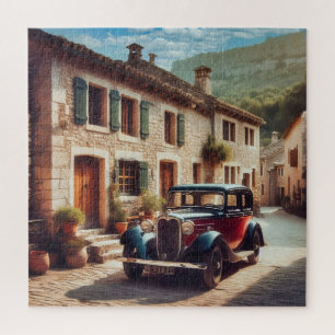 Rustic stone houses. jigsaw puzzle