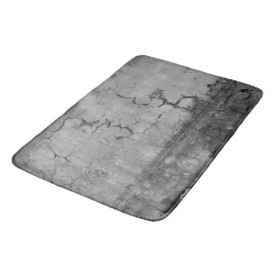 Rustic Stone Wall Napoli 1 - BW Bath Mat