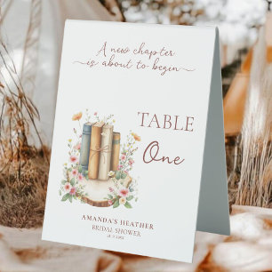Rustic Storybook New Chapter Begins Bridal Shower 
