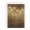Rustic String Of Lights Country Save The Date Card