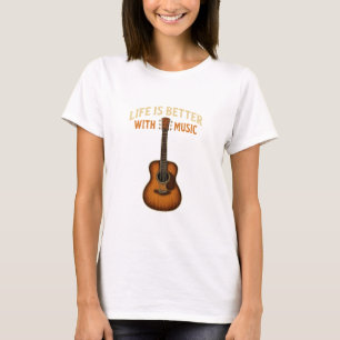 Rustic Strings The Heart of Country Music T-Shirt