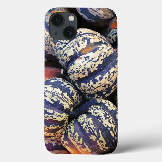 Rustic Striped Pumpkins  Case-Mate iPhone Case (Back)