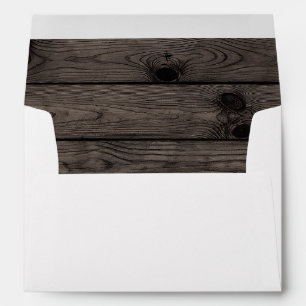 Rustic Sunflower Country Mason Jar Floral Barnyard Envelope