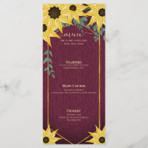 Rustic Sunflower Eucalyptus Wood Watercolor Floral
