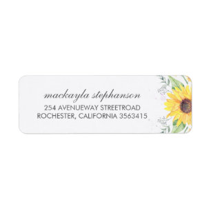 Rustic Sunflowers Country Wedding