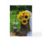 Rustic Sunflowers Cowboy Boots Wedding Thank You