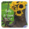 Rustic Sunflowers Cowboy Boots Western Wedding