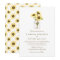 Rustic Sunflowers on Mason Jar Wedding Invitation