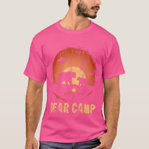 Rustic Sunset Adventure Bear Camp Gay Bear T-Shirt