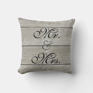 Rustic Sweetheart Table Pillow