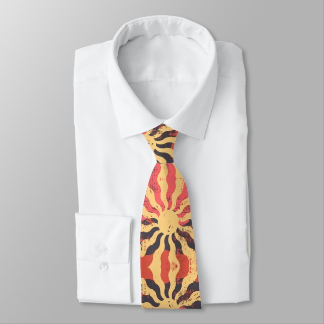 Rustic Symmetrical Sun Tie (Tied)