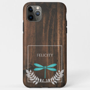 Rustic Teal Dragonfly Case-Mate iPhone Case