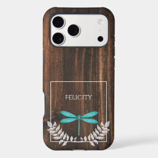 Rustic Teal Dragonfly Case-Mate iPhone Case