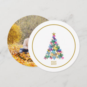Rustic Texas Christmas Tree Card