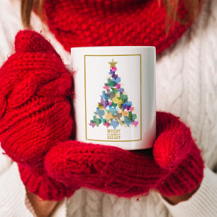 Rustic Texas Christmas Tree Coffee Mug