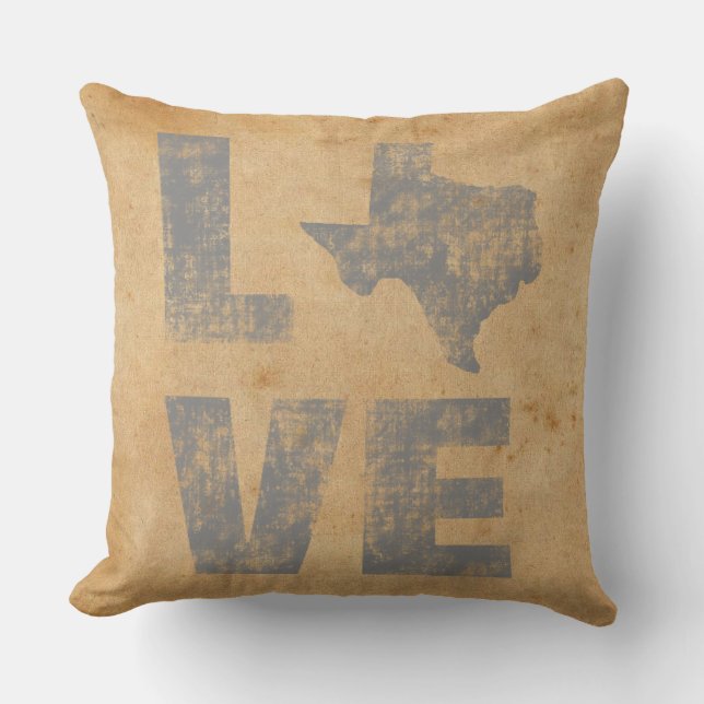 Rustic Texas Cushion (Front)