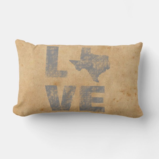 Rustic Texas Lumbar Cushion (Front)