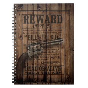 rustic texas star cowboy western country dual gun notebook