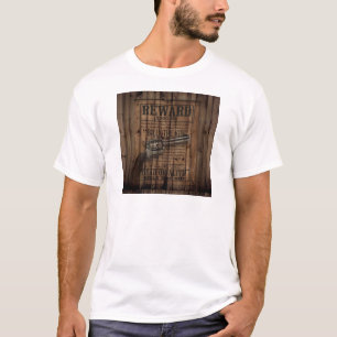 rustic texas star cowboy western country dual gun T-Shirt