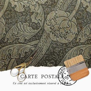 RUSTIC TEXTURE BROWN FLORAL DECOUPAGE Furniture Tissue Paper