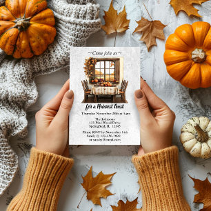 Rustic Thanksgiving Gathering Invitation