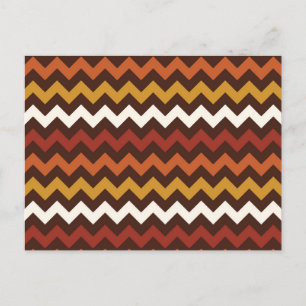 Rustic Thanksgiving Holiday Fall Autumn Chevron