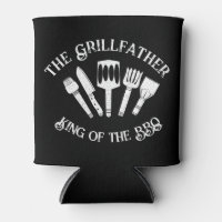Rustic "The Grillfather: Funny BBQ Gift