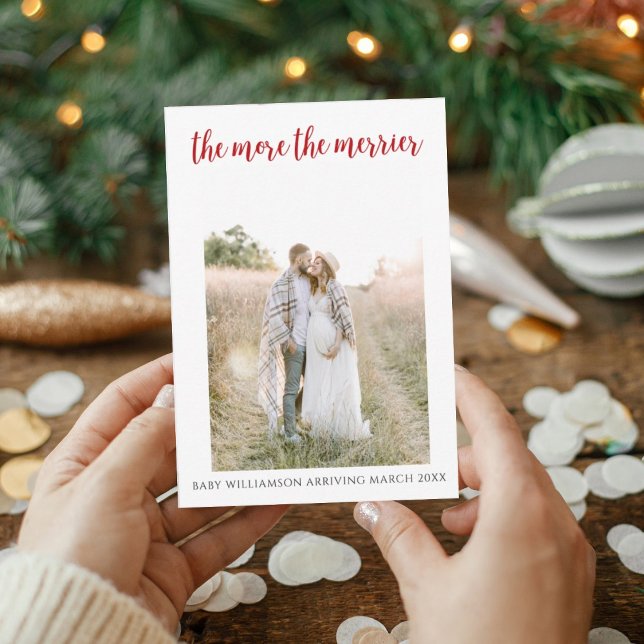 Rustic The More The Merrier Pregnancy Announcement (Creator Uploaded)