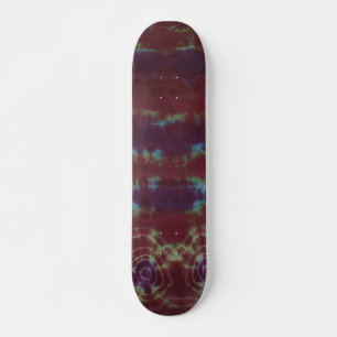 Rustic Tie Dye Skateboard