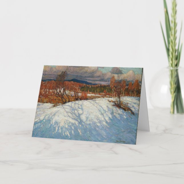 Rustic Tom Thomson Painting Algonquin Park Canada Card (Front)
