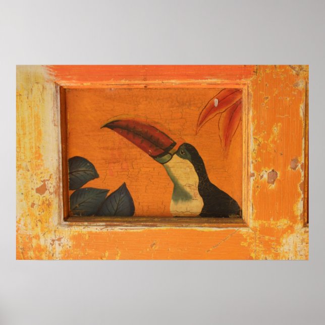 Rustic Toucan Poster1 Poster (Front)