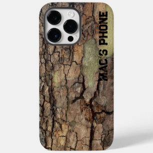 Rustic tree bark, outdoor natural pattern Case-Mat Case-Mate iPhone 14 Pro Max Case