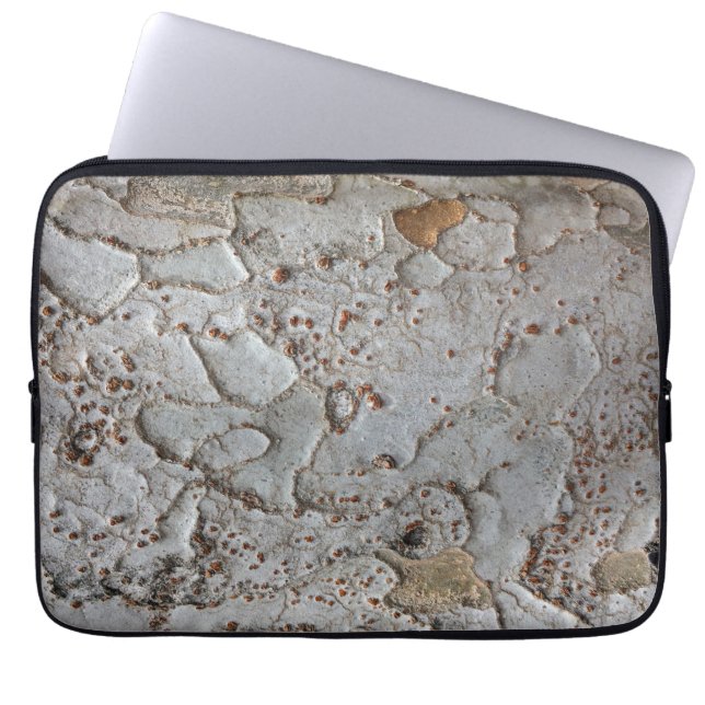 Rustic Tree Bark Photo Nature Lover Abstract Laptop Sleeve (Front)