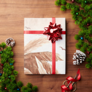 Rustic Tropical Palms Wrapping Paper