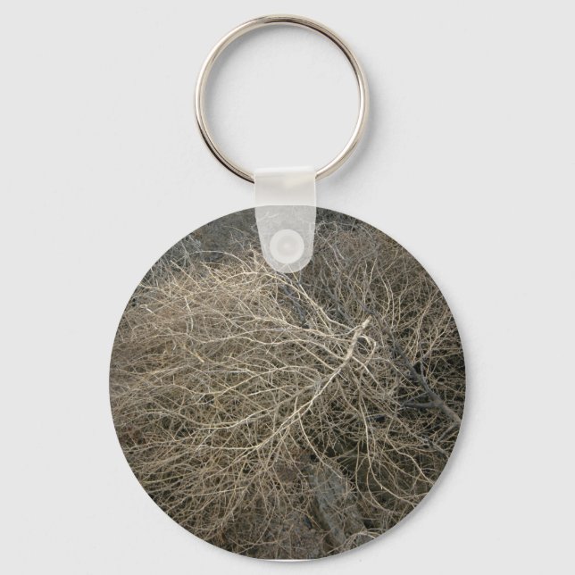 Rustic Tumbleweed Key Ring (Front)