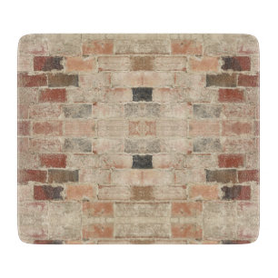 Rustic Unique Vintage Old Brick Natural Texture Cutting Board
