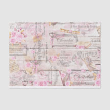 Rustic Valentine Tissue Paper