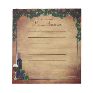 Rustic Vineyard Wedding  l from the desk of Notepad