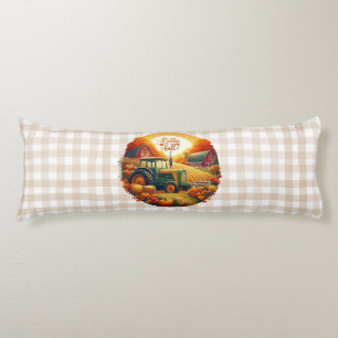 Rustic/vintage autumn on the farm body cushion