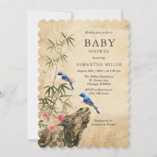 Rustic Vintage Baby Shower Template